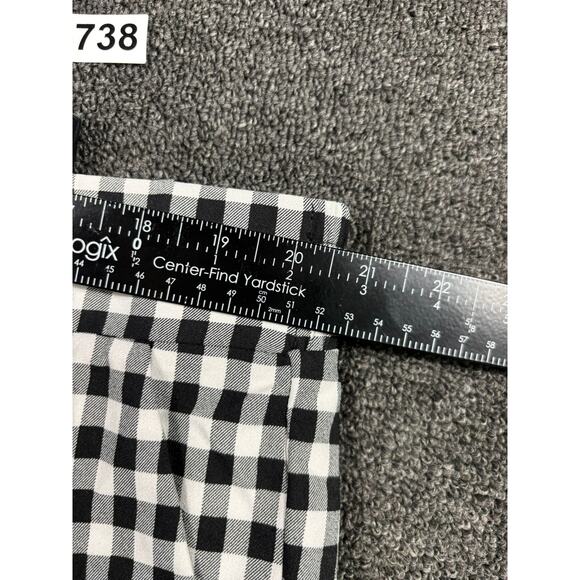 Studio by Torrid Retro Gingham Bombshell Skinny Taper Stretch Crepe Pants 20 NEW - Picture 6 of 8